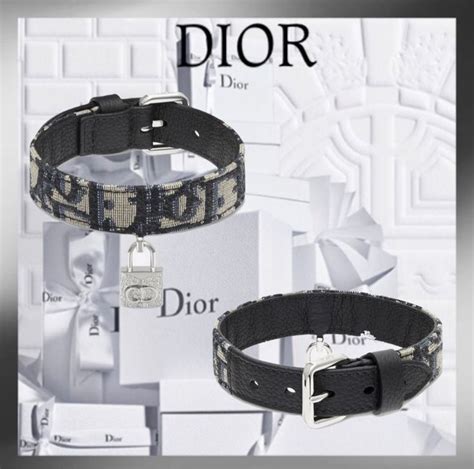 dior red bracelet dog|Dior diamond dog accessories.